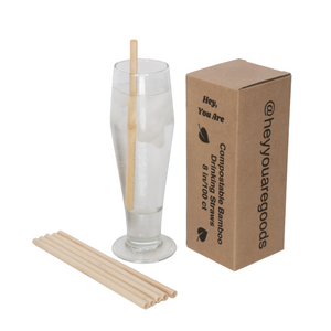 Wholesale Bamboo Straws 100 pcs
