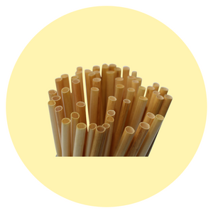
            
                Load image into Gallery viewer, Wheat Cocktail Straws 5.5&amp;quot; 100 pcs
            
        