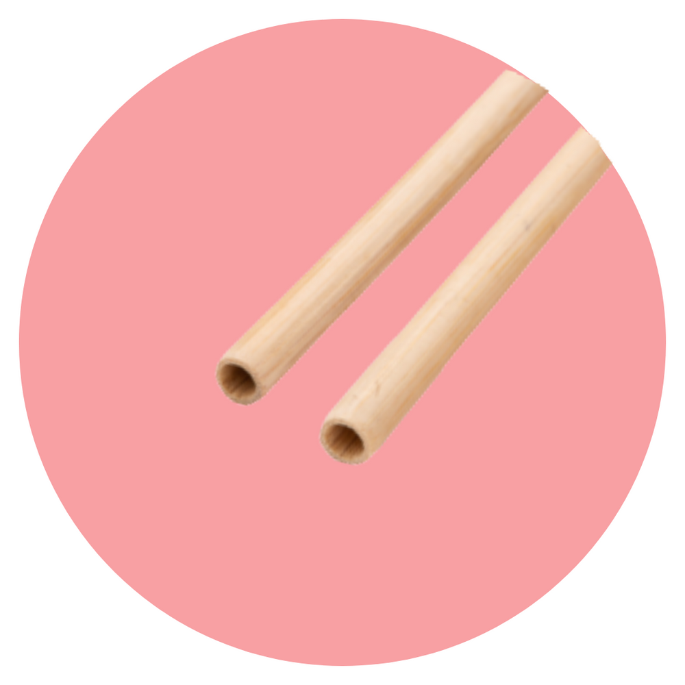Wholesale Bamboo Straws 100 pcs